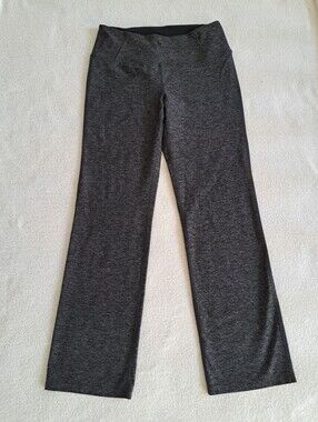 Tuff Athletics Grey Yoga Pants Womens Medium Stretch Casual Activewear Workout